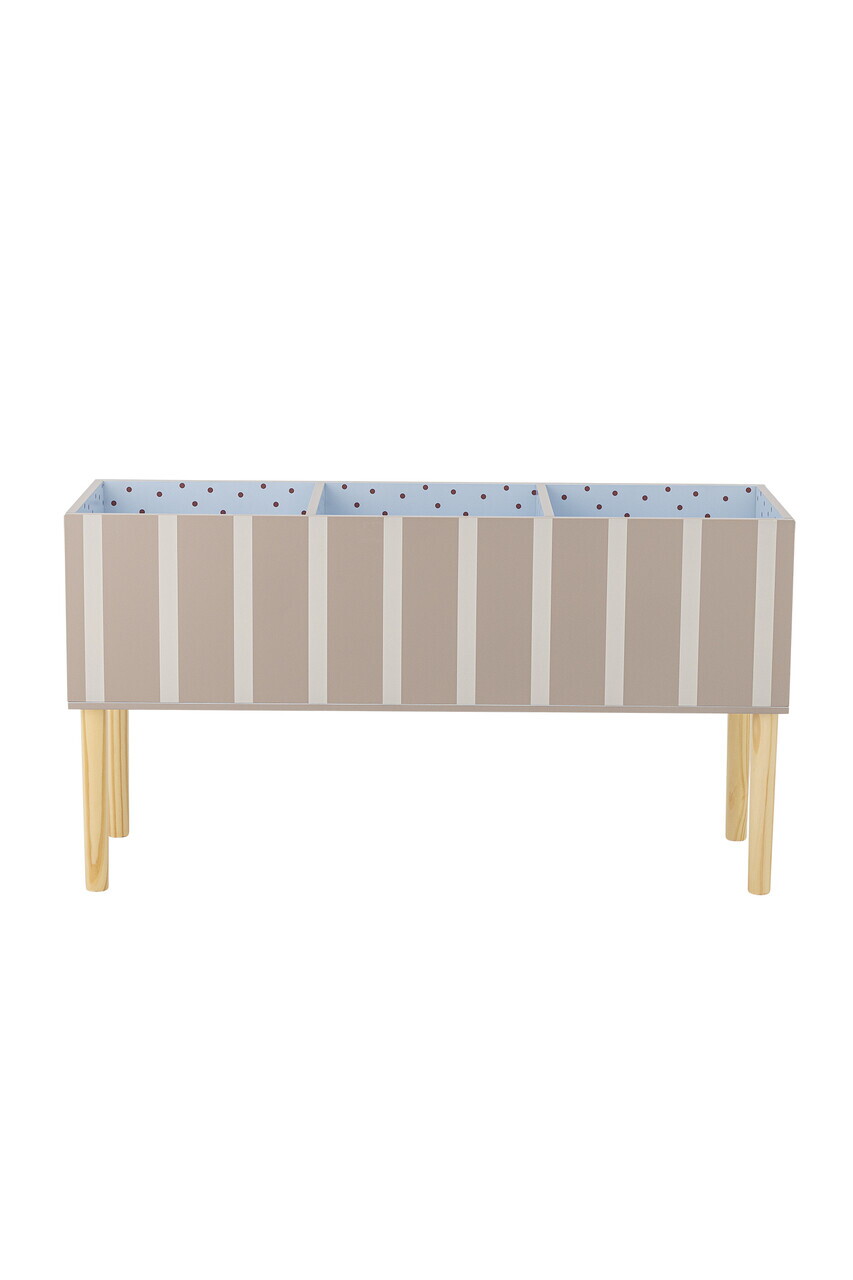 Biblioteca pentru copii, Bloomingville, Salam, 90x30x50 cm, FSC 100%, MDF/lemn de pin, maro/natural - imagine 6